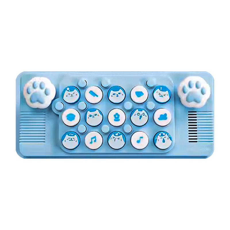 Teclado de Música de Bolsillo EasyPlay MEOW Blue and Pink