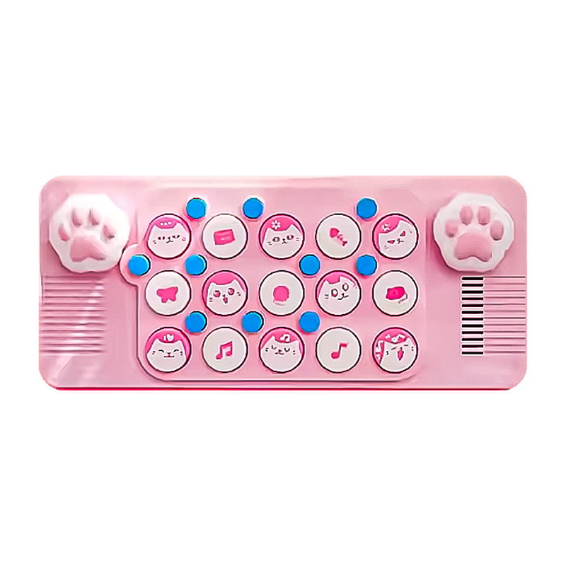 Teclado de Música de Bolsillo EasyPlay MEOW Blue and Pink