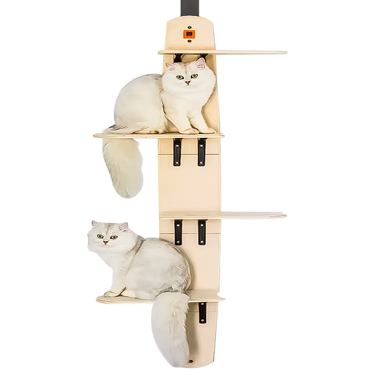 Cama Colgante de Madera para Gatos 4 Niveles